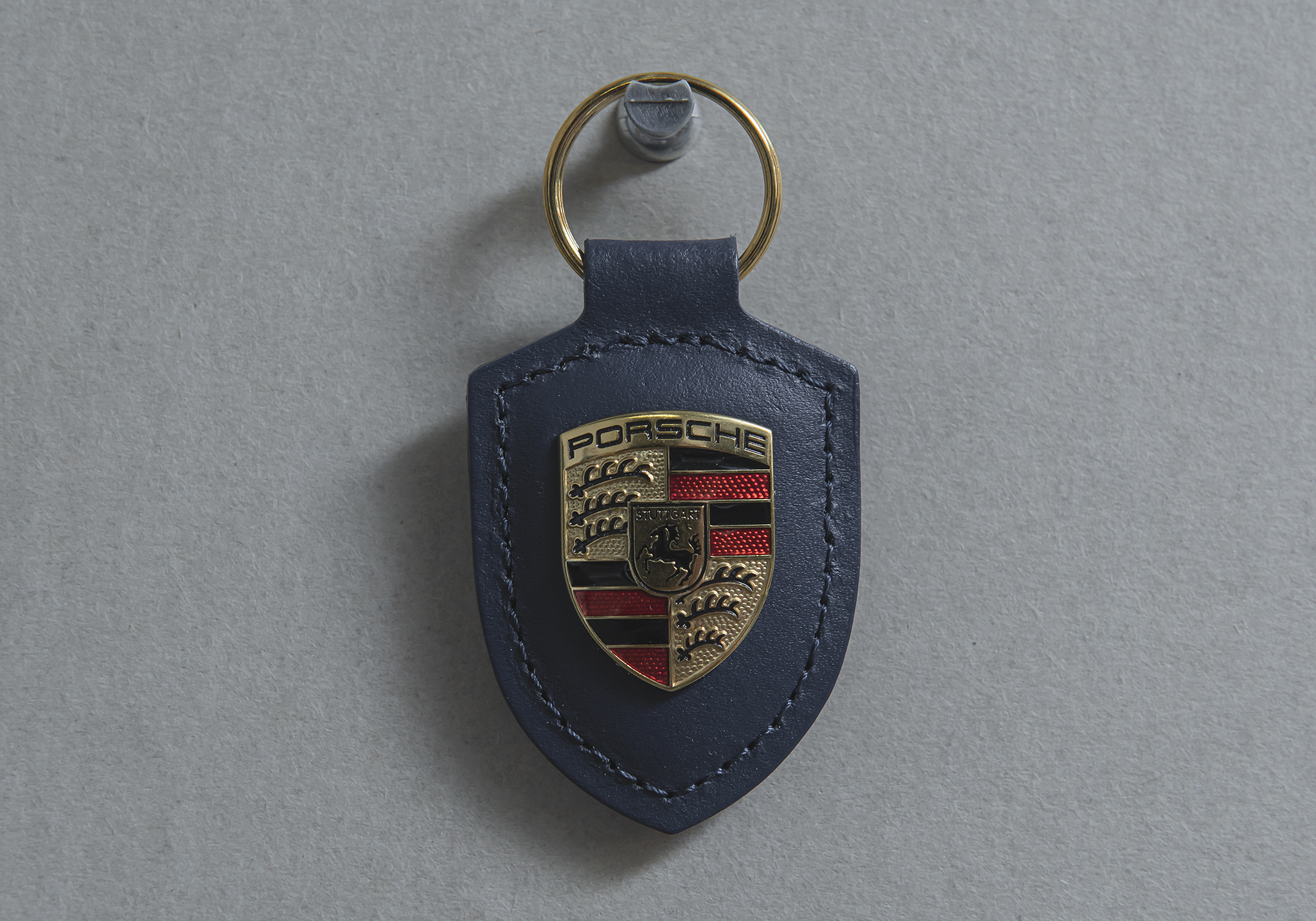 Porsche Key tag Crest Blue