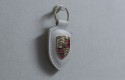 Porsche Key tag Crest White